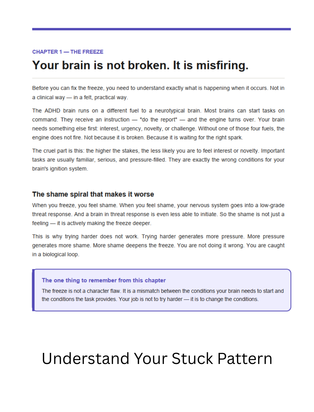 Can't Make Yourself Start? A Practical Task-Starting Guide for Adults with ADHD